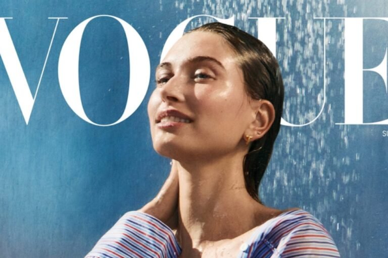 Hailey Bieber Makes a Splash on the Summer 2025 Vogue Cover